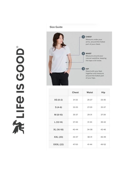 Life Is Good London Calling Union Jack Crusher Tee Cream Graphic Shirt XL NWT - Picture 6 of 12